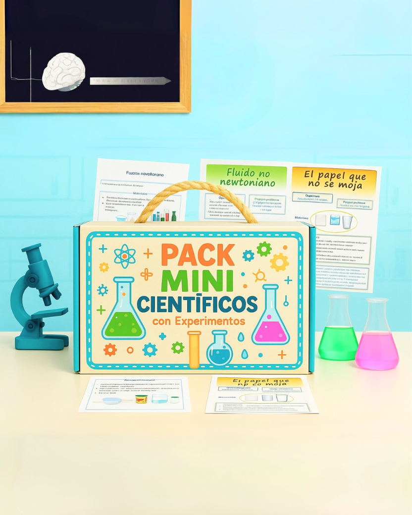Pack Mini Científicos con Experimentos